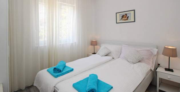 Apartment Fantov Nr.3 – mit großem Balkon, 250 m vom Strand