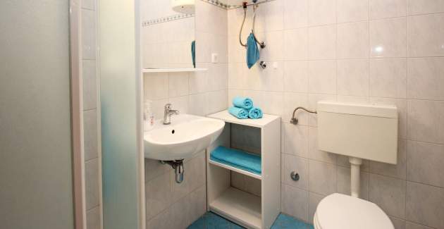 Apartment Fantov Nr.3 – mit großem Balkon, 250 m vom Strand