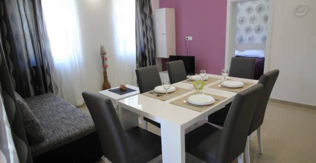 Apartment Gorica 1 Nr.8 – mit Pool, 200 m vom Strand entfernt