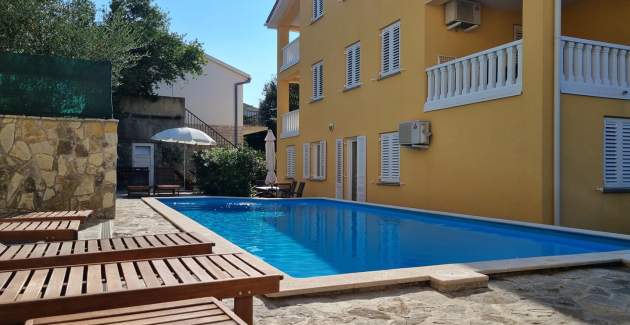 Apartment Gorica 1 Nr.6 – mit Pool, 200 m vom Strand entfernt