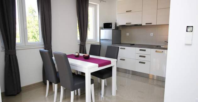 Apartment Gorica 1 Nr.6 – mit Pool, 200 m vom Strand entfernt
