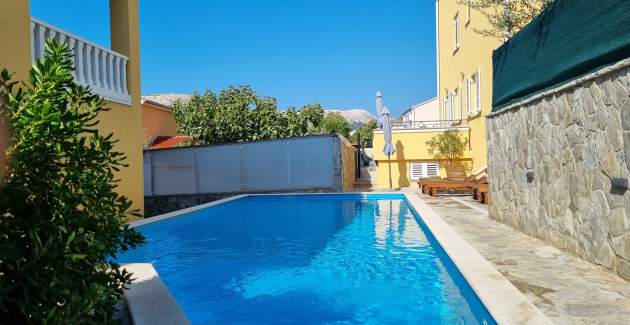 Apartment Gorica 1 Nr.6 – mit Pool, 200 m vom Strand entfernt