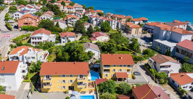 Apartment Gorica 1 Nr.7 – mit Pool, 200 m vom Strand entfernt