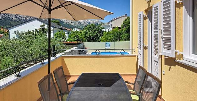 Apartman Gorica 2 br.1 – s terasom i bazenom