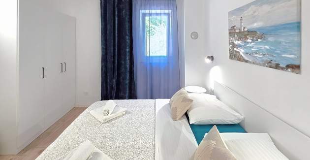 Apartment Karamarko – mit großem Balkon