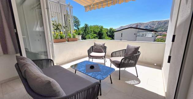 Apartment Karamarko – mit großem Balkon