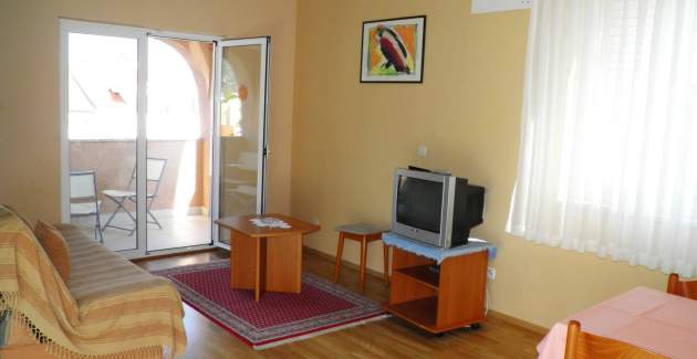Standard-Apartment Klaric Prvić – 200 m vom Strand entfernt, mit Balkon