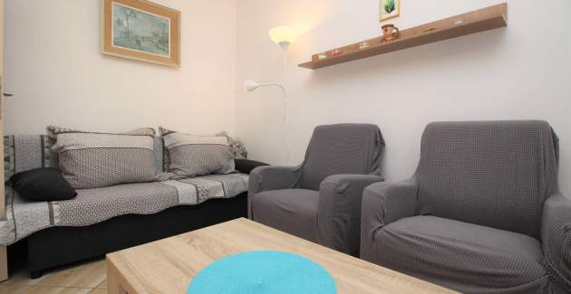 Apartment Kucar No.1 – mit Terrasse, 350 m vom Strand entfernt