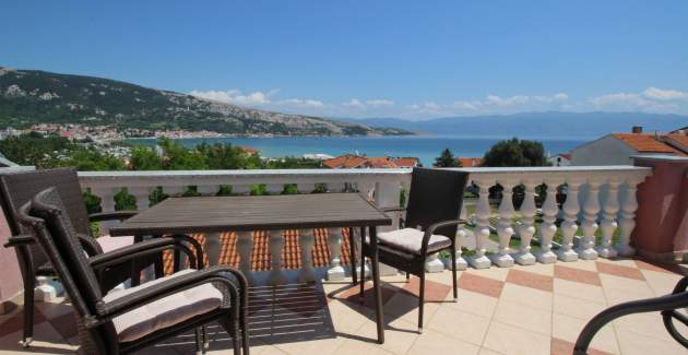 Apartment Lovincic No.7 – mit Meerblick, 200 m vom Strand entfernt