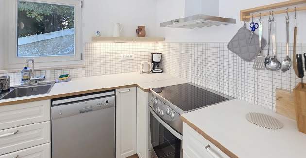 Studioapartment Meratti – im alten Teil von Baška, 200 m vom Strand entfernt