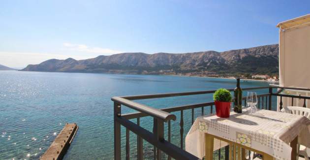 Studioapartment Mihovil – in der Nähe des Strandes, mit Meerblick