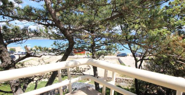 Apartment Mrkus more - mit Balkon und Meerblick, in Strandnähe