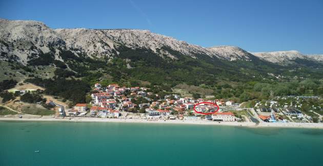 Studio-Apartment Rozman Beach – strandnah, mit Terrasse