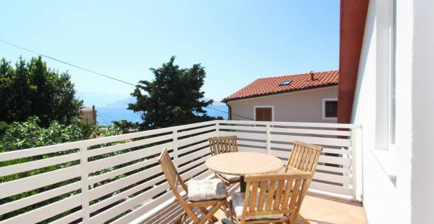 Apartment Čubranić S. Senj – im Hafen, nahe dem Meer