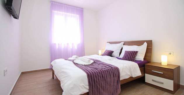 Apartment Smojver Nr. 3 – komfortabel, mit Balkon