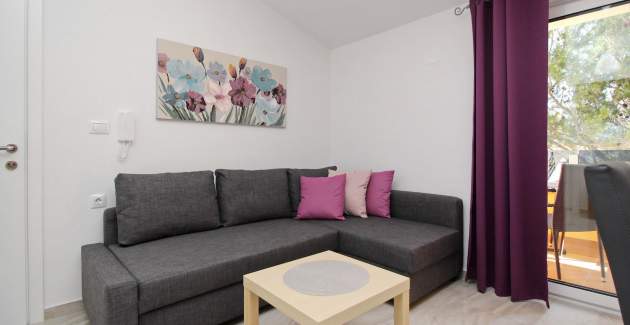 Charmantes Apartment Sunshine Nr.6 - mit Balkon, 300 m vom Strand entfernt