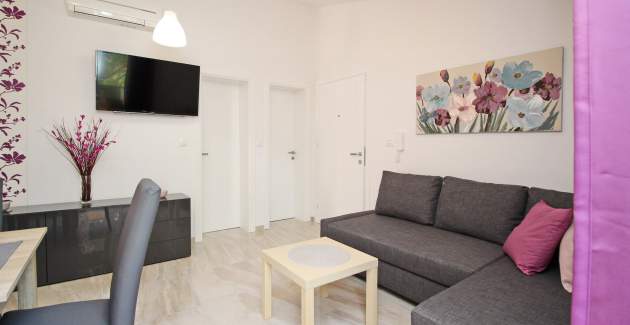 Charmantes Apartment Sunshine Nr.6 - mit Balkon, 300 m vom Strand entfernt