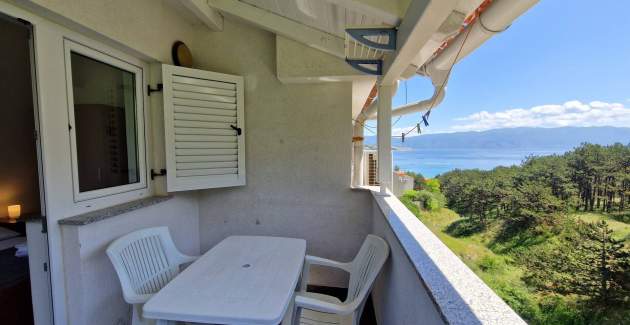 Apartment Vavrickova – mit Balkon, 400 m vom Strand entfernt