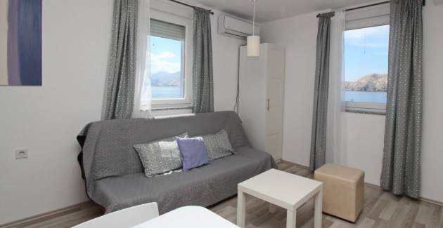 Apartment Lavanda Nr. 2 – am Meer, mit Meerblick