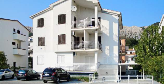 Studio Vranic – mit Balkon, 450 m vom Strand entfernt