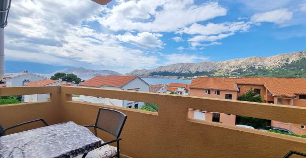 Apartment Dean – mit Balkon und Meerblick