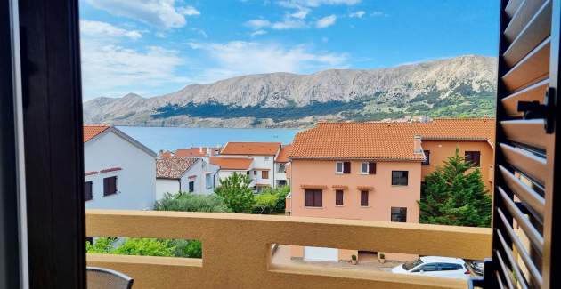Apartment Dean – mit Balkon und Meerblick