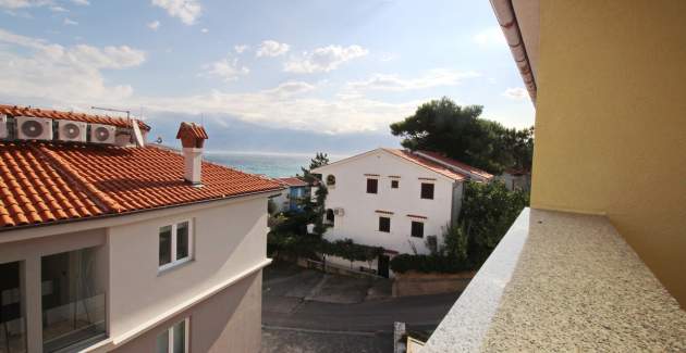 Apartment Limun 3 – mit Balkon, 350 m vom Strand entfernt