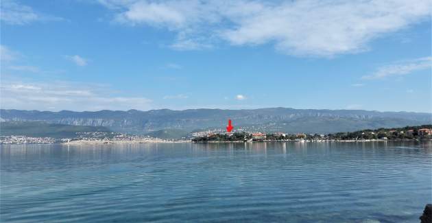 Apartment Zeljka – 15 m vom Meer, Meerblick
