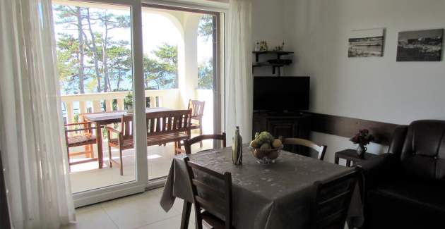 Apartment Zeljka – 15 m vom Meer, Meerblick