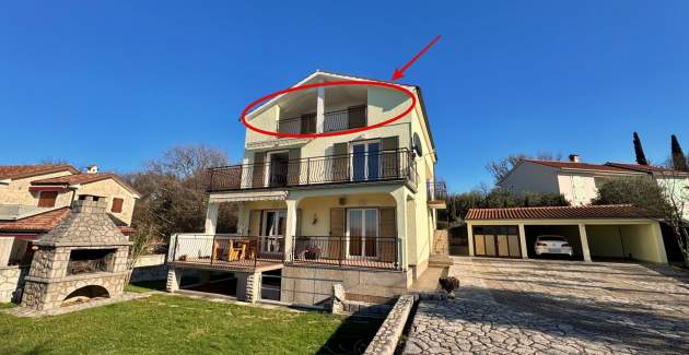 Apartment Pavle 3 – Dachgeschoss, Meerblick