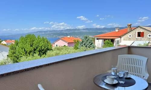 Apartment Dunato I – Meerblick, 310 m vom Meer