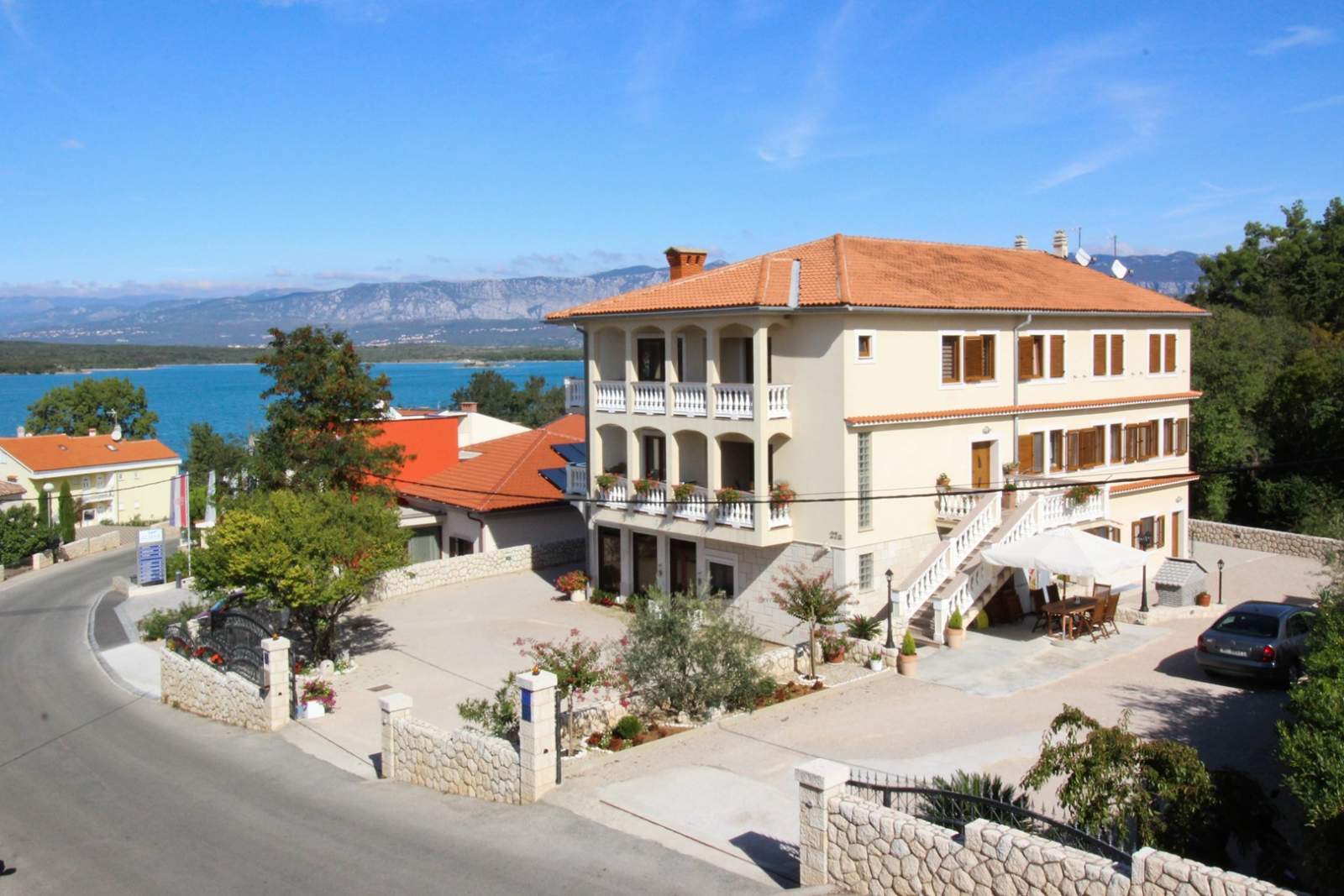 Apartment Ivanka A6 – Balkon und Meerblick