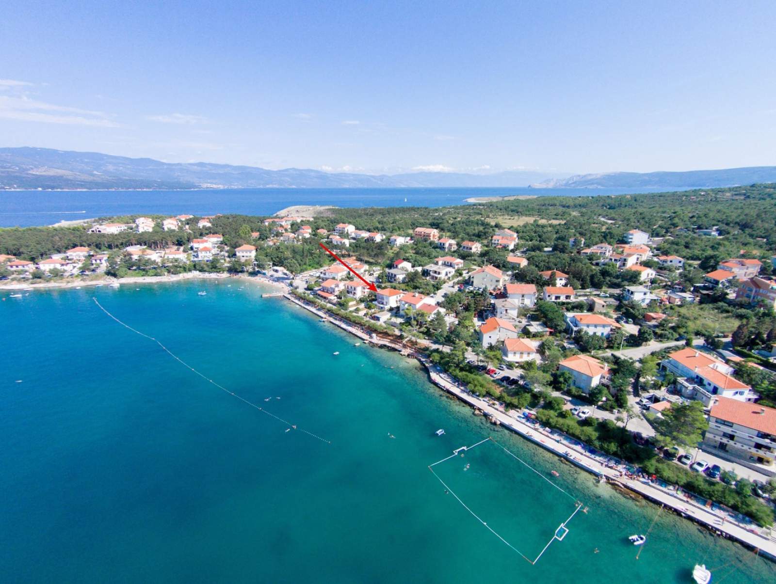 Apartment Kristijan – am Meer, Meerblick
