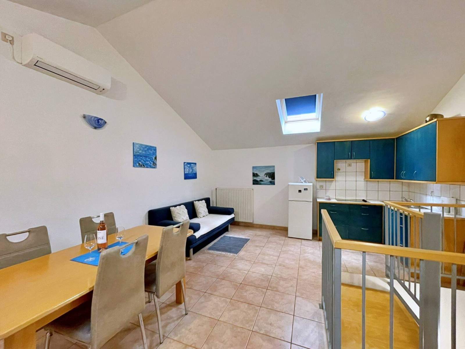 Apartment Neptun 4 – Dachgeschoss, 20 m vom Meer