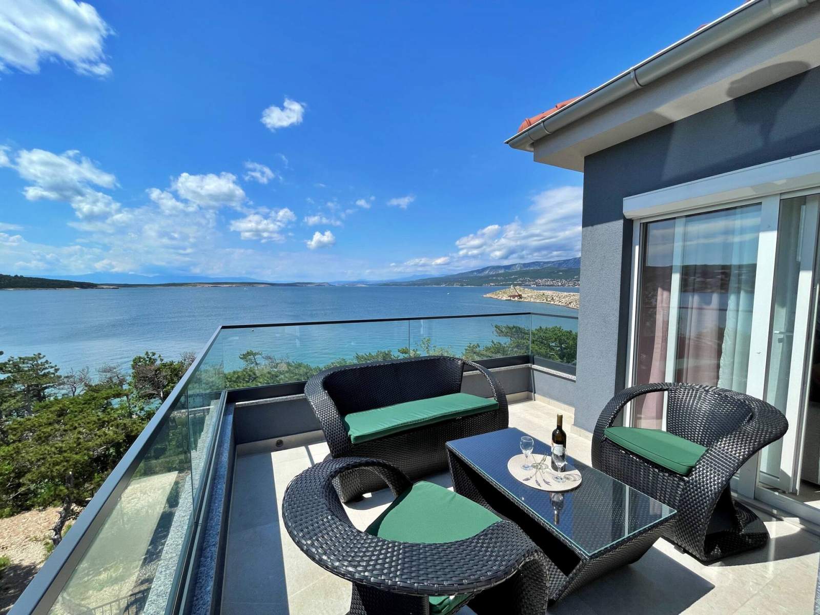 Apartment Punta Silo A9 – Pool und Meerblick