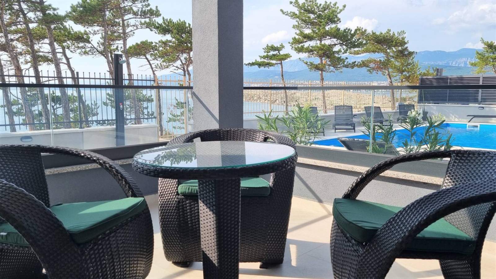 Apartment Punta Silo A1 – Pool und Meerblick