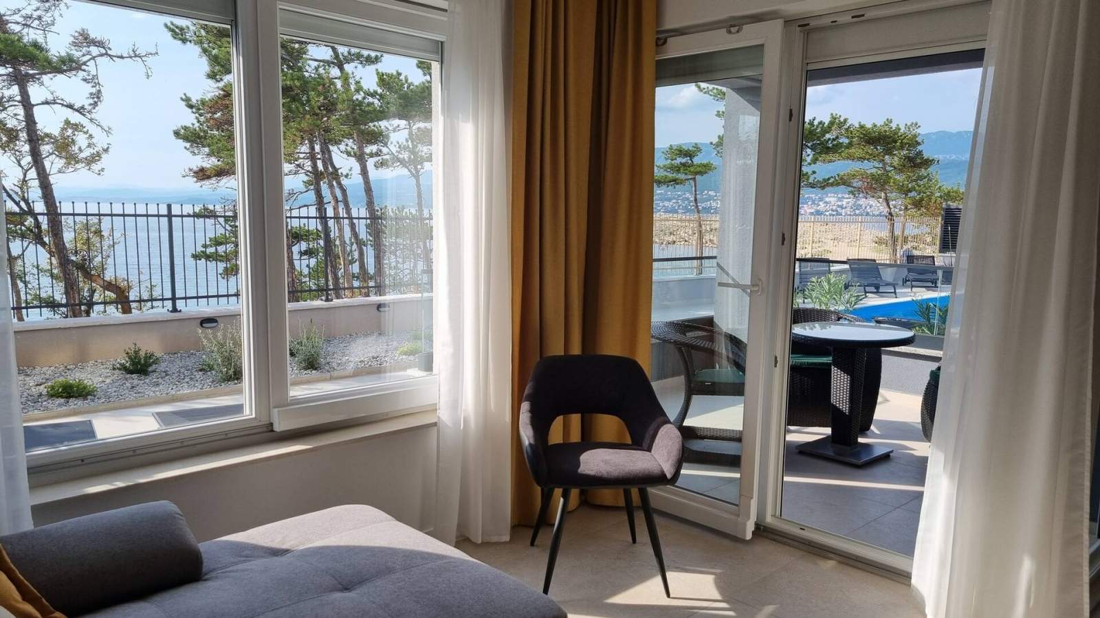 Apartment Punta Silo A1 – Pool und Meerblick