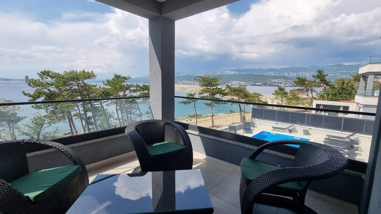 Apartment Punta Silo A5 – Pool und Meerblick