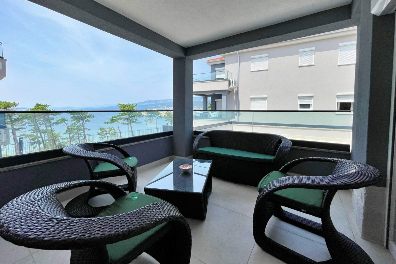 Apartment Punta Silo A7 – Pool und Meerblick
