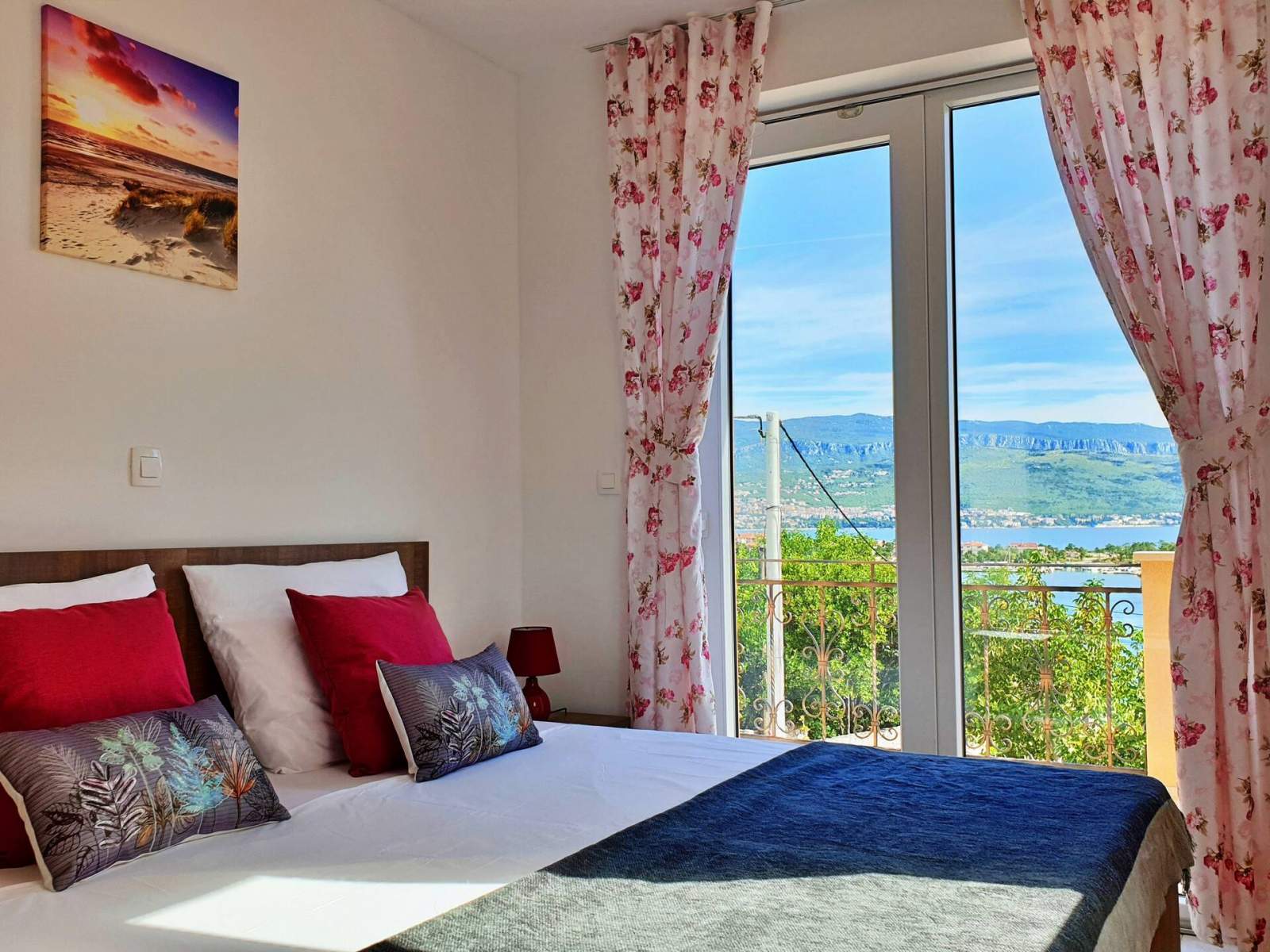 Apartment Rebeka 2 – 160 m vom Meer, Balkon