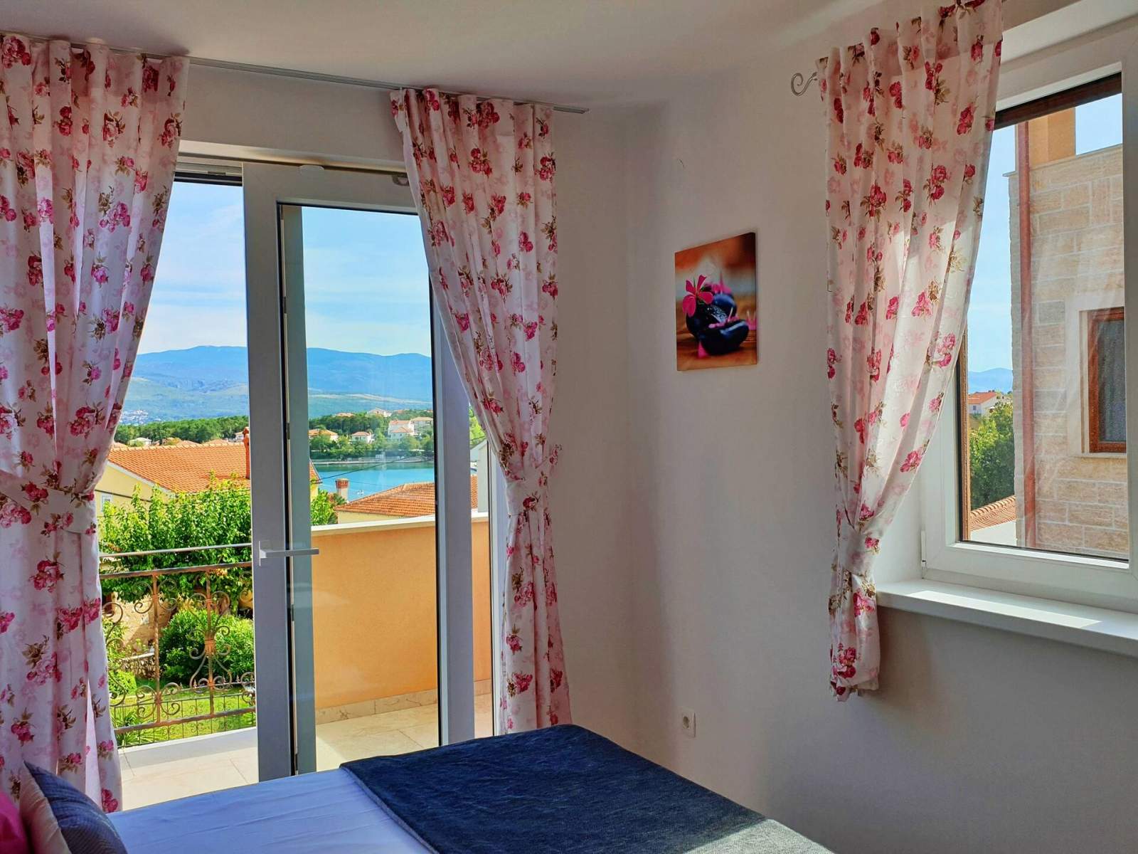 Apartment Rebeka 2 – 160 m vom Meer, Balkon