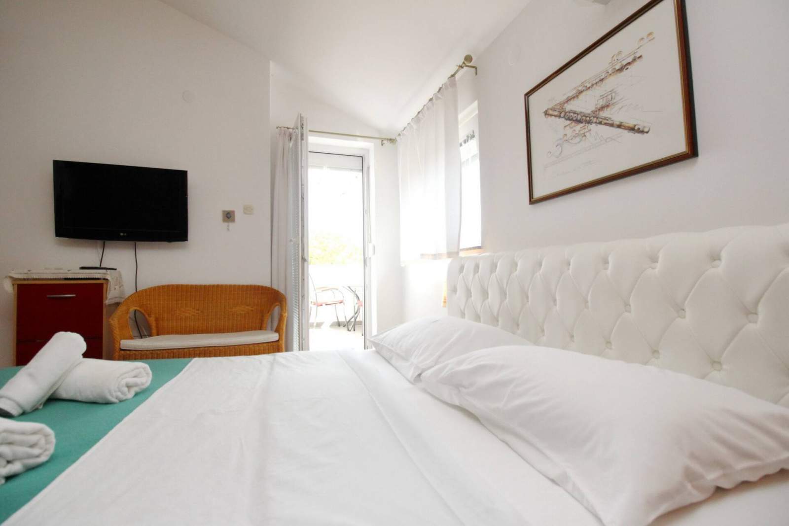Studioapartment Wow Barbalic – mit Balkon und wunderschöner Aussicht