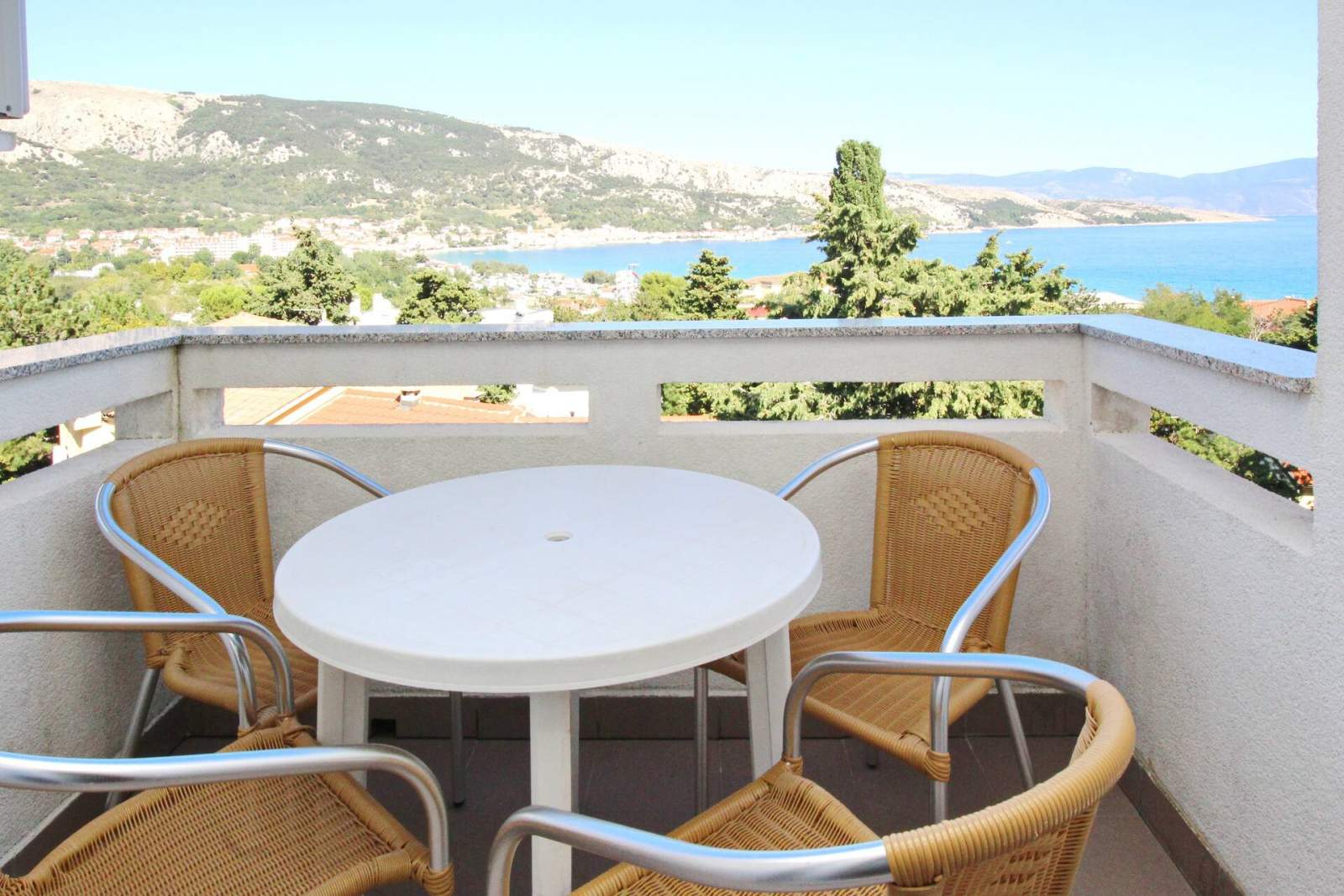 Apartment Brnić Nar. Meer - mit Meerblick, 350 m vom Strand entfernt