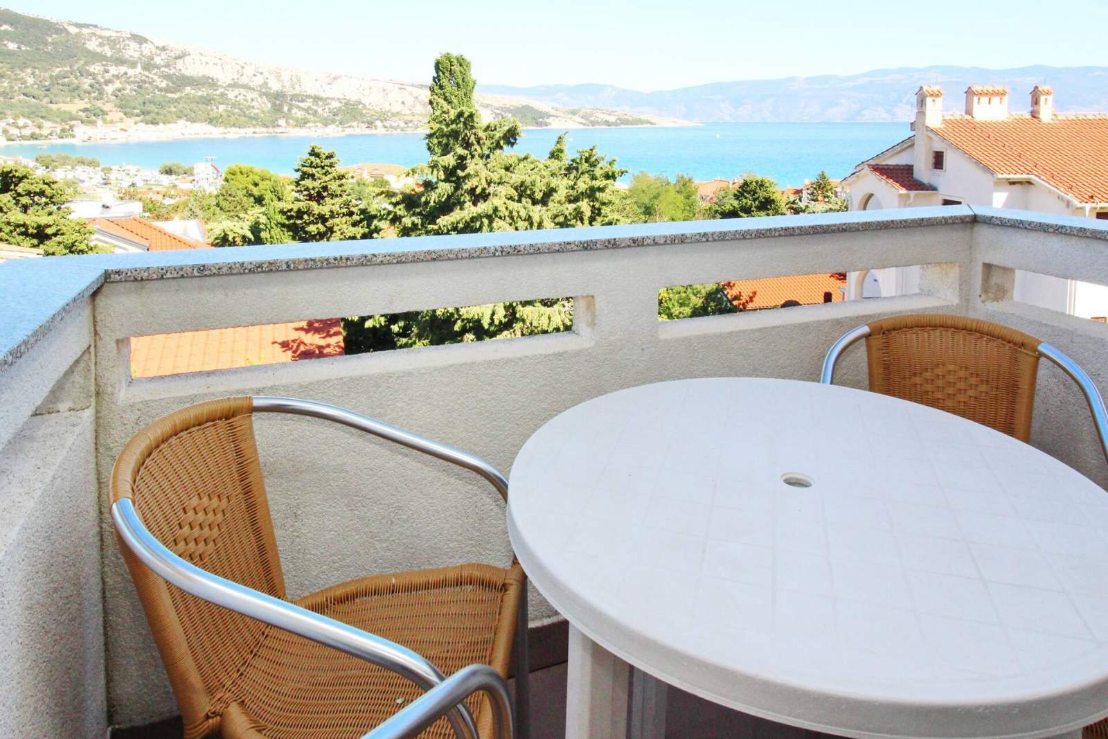 Apartment Brnić Nar. Meer - mit Meerblick, 350 m vom Strand entfernt