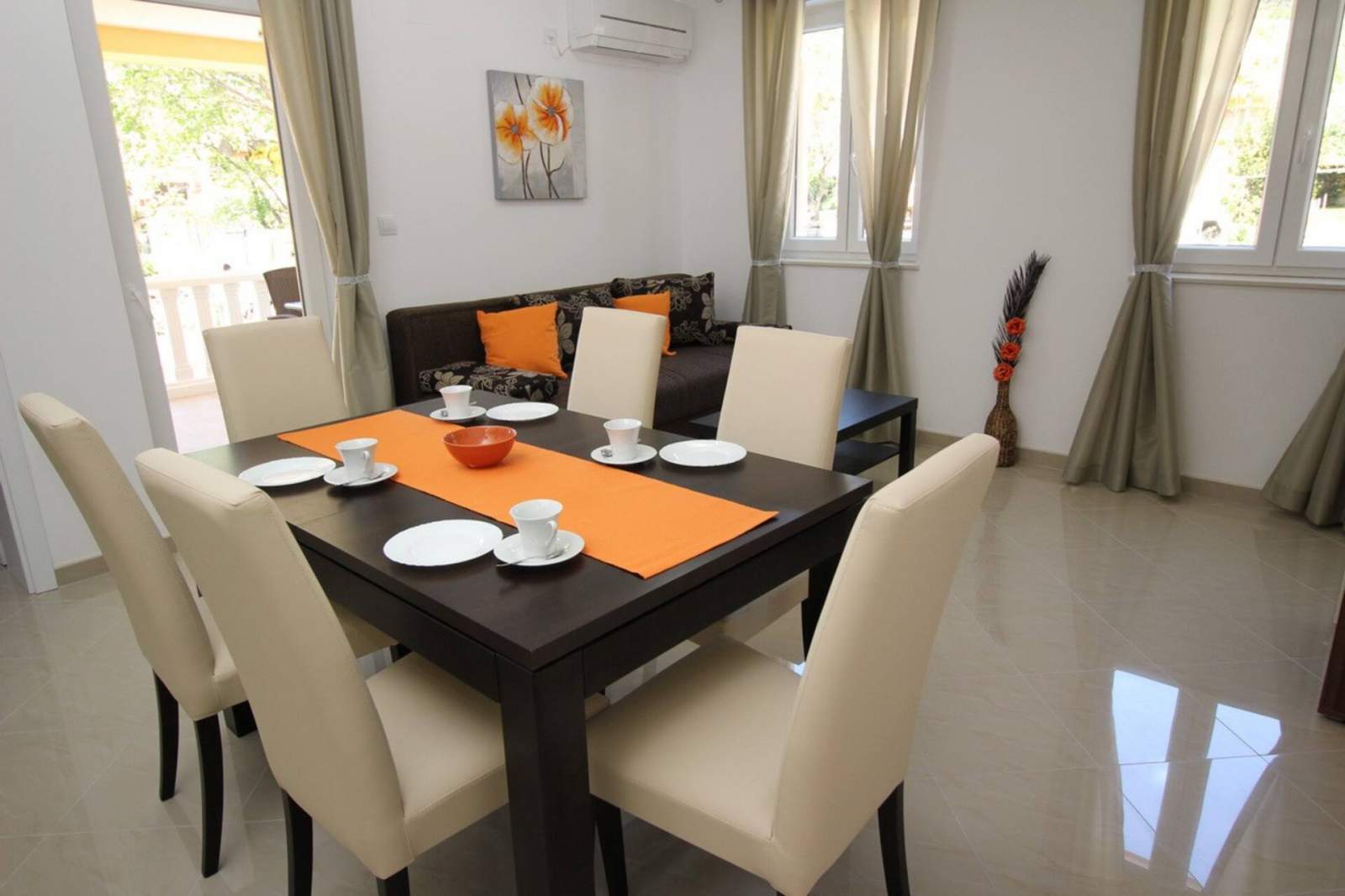 Apartment Gorica 1 No.5 - with Pool, 200 m from the Beach