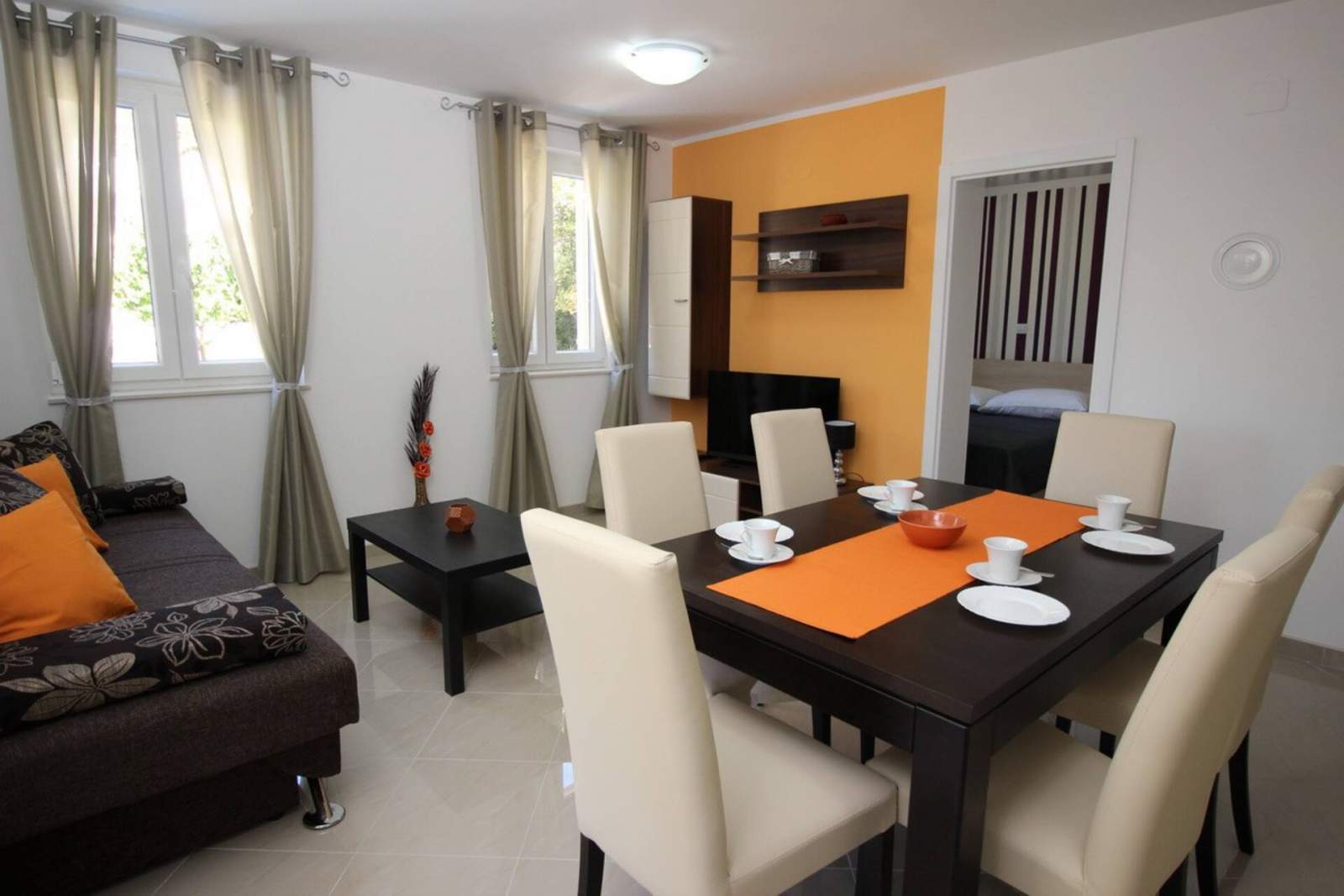 Apartment Gorica 1 No.5 - with Pool, 200 m from the Beach