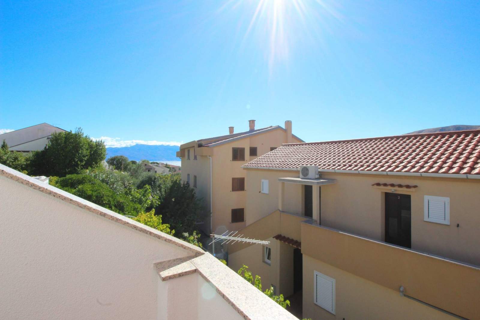 Apartment Kucar No.2 – mit Balkon, 350 m vom Strand entfernt