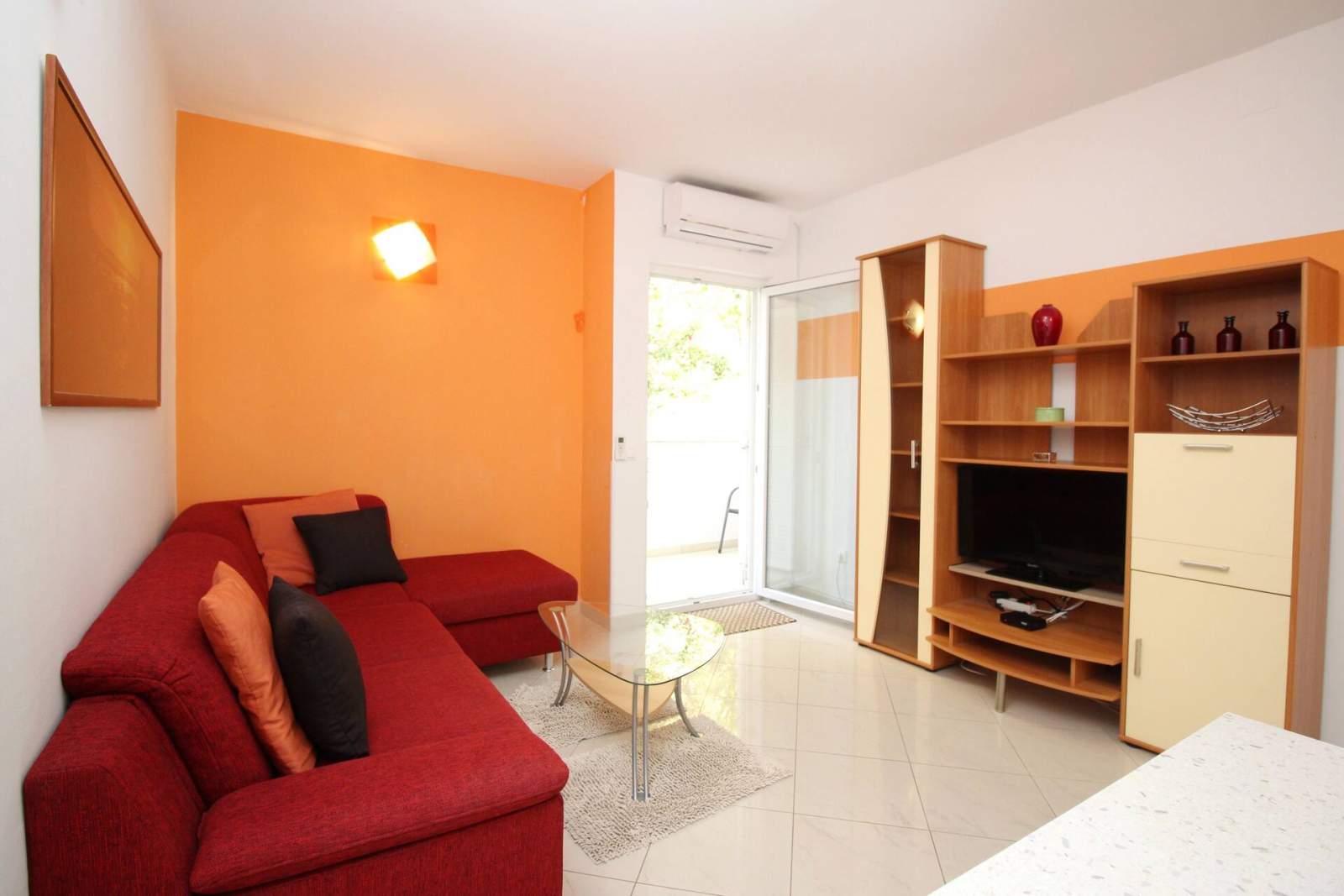 Apartment Krleza – mit großer, überdachter Terrasse