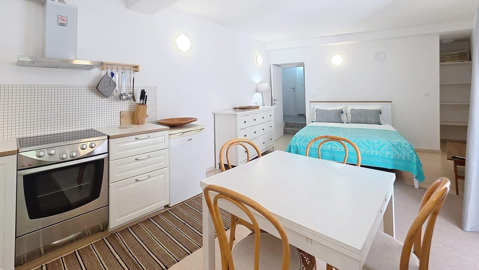 Studioapartment Meratti – im alten Teil von Baška, 200 m vom Strand entfernt