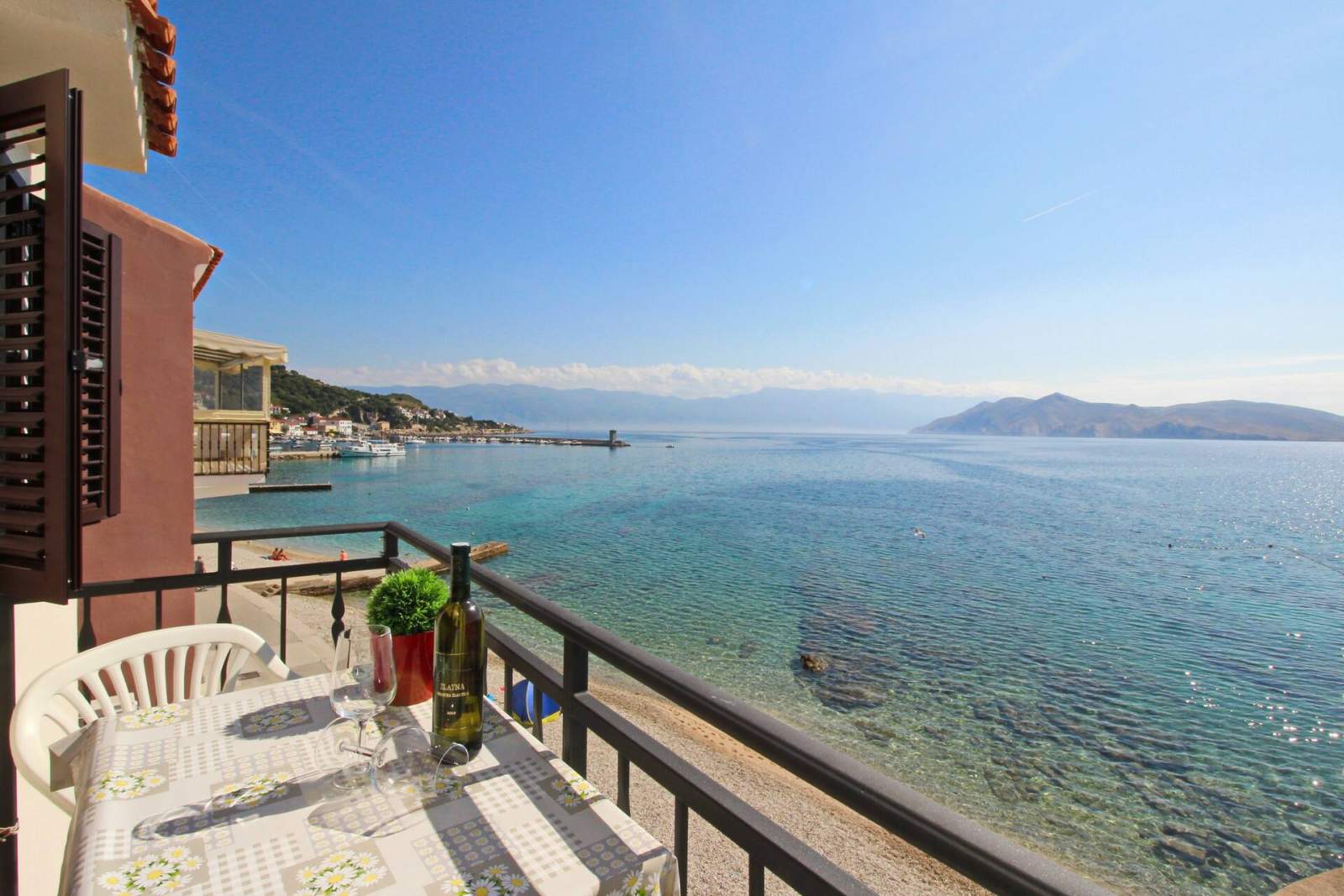 Studioapartment Mihovil – in der Nähe des Strandes, mit Meerblick